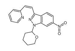 CAS 886230-75-7, 6-nitro-3-[(E)-2-(2-pyridyl)vinyl]-1-tetrahydropyran-2-yl-indazole, Axitinib intermediate