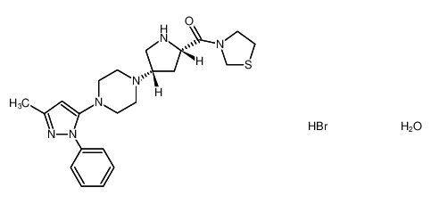 Teneligliptin Hydrobromide Hydrate CAS 1572583-29-9 Pharma Raw Material