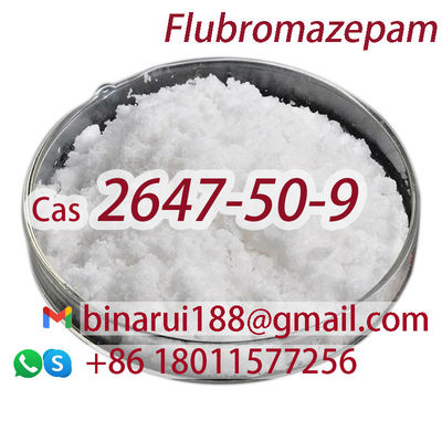 Flubromazepam CAS 2647-50-9 7-bromo-5-(2-fluorophenyl)-1H-benzo[e][1,4]diazepin-2(3H)-one