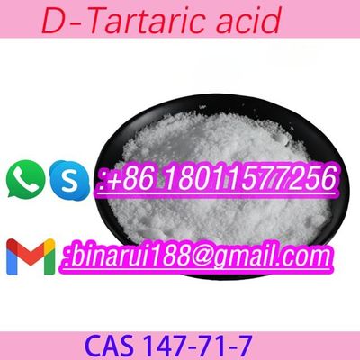quality  D-Tartaric Acid CAS 147-71-7 (2S,3S)-Tartaric Acid Fine Chemical Intermediates Food Grade factory