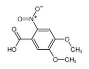 4,5-Dimethoxy-2-nitrobenzoic acid CAS 4998-07-6 yellow crystalline powder