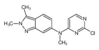 White Powder 444731-75-3 Pazopanib Intermediate Pyrimidine Compounds