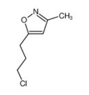 CAS 130800-76-9 Custom Organic Synthesis 5-(3-Chloropropyl)-3-Methyl-1,2-Oxazole