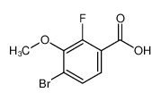 4-bromo-2-fluoro-3-methoxy benzoic acid CAS 194804-92-7 Fluoro Compounds