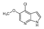 CAS 1020056-72-7 synthesis of pyridine 4-chloro-5-methoxy-1H-pyrrolo[2,3-b]pyridine