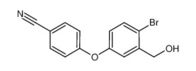 CAS 906673-45-8, 4-(4-bromo-3-(hydroxymethyl)phenoxy)benzonitrile, Crisaborole intermediate