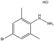 (4-bromo-2,6-dimethylphenyl)hydrazine HCl CAS 174826-34-7