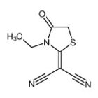 2-(3-ethyl-4-oxothiazolidin-2-ylidene)malononitrile，CAS 623558-68-9