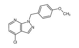 CAS 924909-17-1 Pyridine synthesis 4-chloro-1-(4-methoxybenzyl)-1H-pyrazolo[3,4-b]pyridine