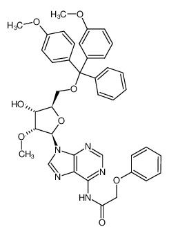 CAS 128219-81-8 Nucleoside and Nucleotide 5'-DMT-2'-(O-methyl)-adenosine (N-PAC)