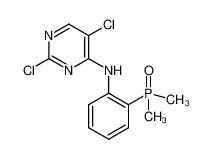 CAS 1197953-49-3, 4-(orthodimethylphosphinylanilino)-5-chloro-2-chloropyrimidine, Brigatinib intermediate