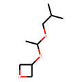 3-(1-Isobutoxyethoxy)Oxetane CAS 186509-54-6 Medicinal Heterocyclic Compounds