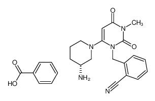 CAS 850649-62-6 Alogliptin Benzoate Raw Material For Medicine Manufacturing