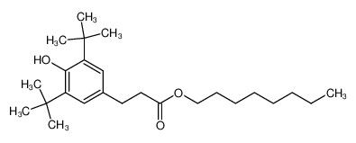 CAS 13417-12-4 Fine Chemical Synthesis Octyl3-(3,5-Di-Tert-Butyl-4-Hydroxyphenyl)Propanoate
