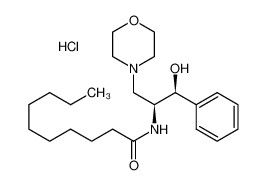 CAS 109836-81-9, L-threo-PDMP, L-THREO-1-PHENYL-2-DECANOYLAMINO-3-MORPHOLINO-1-PROPANOL HCL