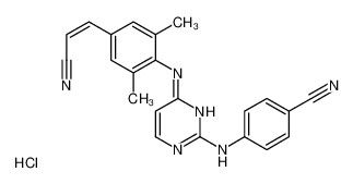 Rilpivirine HCl,CAS 700361-47-3