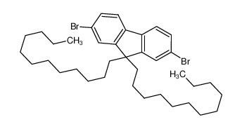 2,7-dibromo-9,9-didodecylfluorene，CAS 286438-45-7