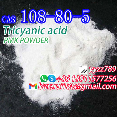 CAS 108-80-5 Cosmetic Additives Tricyanic Acid C3H3N3O3 Cyanuric Acid BMK/PMK
