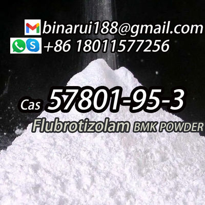 Flubrotizolam Powder CAS 57801-95-3 2-bromo-4-(2-fluorophenyl)-9-methyl-6H-thieno[3,2-f]
