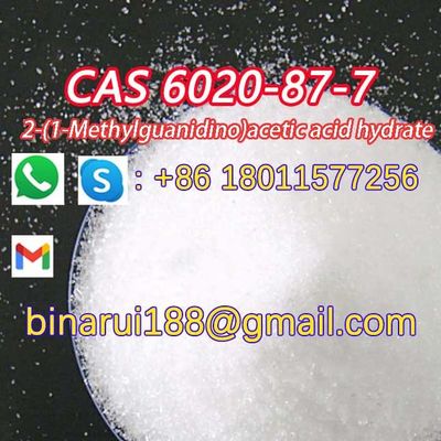 Best Selling 2-(1-Methylguanidino)Acetic Acid Hydrate C4H11N3O3 Creatine Monohydrate CAS 6020-87-7