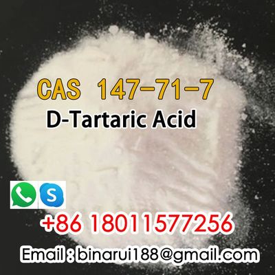99% Purity D-Tartaric Acid CAS 147-71-7 Syntheses Material Intermediates