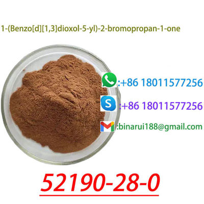 CAS 52190-28-0 1-Propanone, 1-(1,3-Benzodioxol-5-Yl)-2-Bromo- C10H9BrO3 1-(1,3-Benzodioxol-5-Yl)-2-Bromopropan-1-One