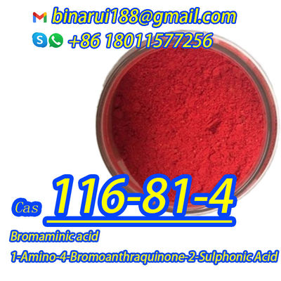 CAS 116-81-4 Bromaminic Acid C14H8BrNO5S 1-Amino-4-Bromoanthraquinone-2-Sulphonic Acid
