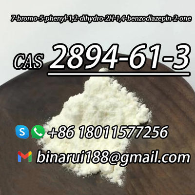 CAS 2894-61-3 7-Bromo-5-Phenyl-1,2-Dihydro-2H-1,4-Benzodiazepin-2-One C15H11BrN2O 7-Bpdbd